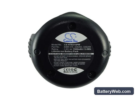Hitachi DB 3DL Replacement Battery, 3.6V, 1500mAh, Li-ion 5