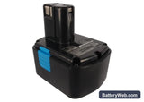 Hitachi C-2 Replacement Battery, 14.4V, 2100mAh, Ni-MH 1