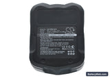 Hitachi C-2 Replacement Battery, 14.4V, 1500mAh, Li-ion 5