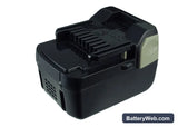 Hitachi DS 14DBL Replacement Battery, 14.4V, 3000mAh, Li-ion 5