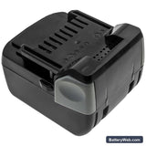 Hitachi DS 14DBL Replacement Battery, 14.4V, 5000mAh, Li-ion 3