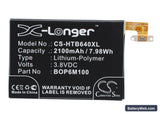 HTC One Mini 2 Replacement Battery, 3.8V, 2100mAh, Li-Polymer 1