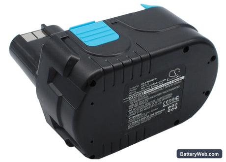 Hitachi C 18DL Replacement Battery, 18V, 3000mAh, Ni-MH 2