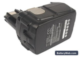 Hitachi KC 18DA Replacement Battery, 18V, 4000mAh, Li-ion 4