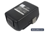 Hitachi DV 18DBL Replacement Battery, 18V, 3000mAh, Li-ion 3