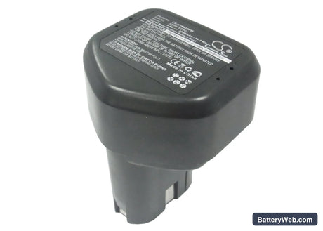 Hitachi CK 12D Replacement Battery, 9.6V, 2000mAh, Ni-MH 1