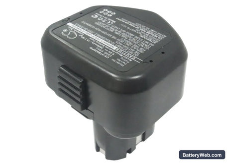 Hitachi CK 12D Replacement Battery, 9.6V, 2000mAh, Ni-MH 2