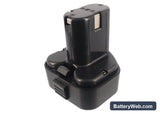 Hitachi CK 12D Replacement Battery, 9.6V, 3000mAh, Ni-MH 1