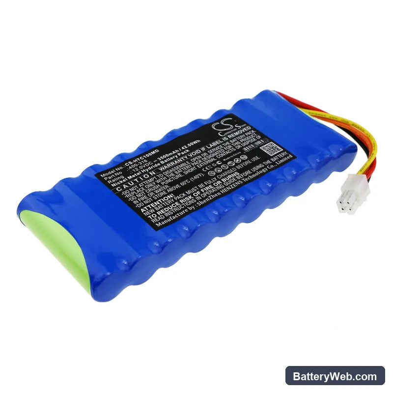 Huntleigh SC1000 Replacement Battery, 12V, 3500mAh, Ni-MH 1