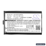HYT TC-320 Replacement Battery, 3.7V, 1700mAh, Li-ion 5