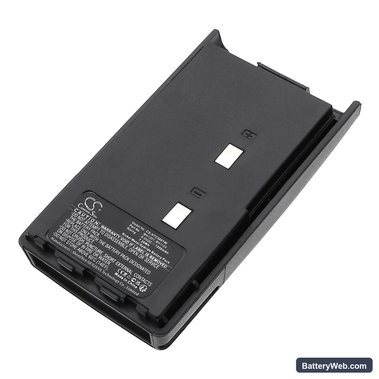 HYT TC-500 Replacement Battery, 6V, 1200mAh, Ni-MH 1