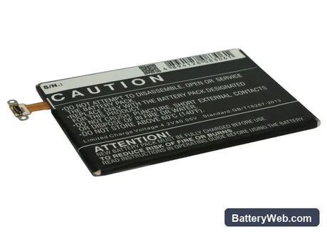 HTC One Mini Replacement Battery, 3.8V, 1800mAh, Li-Polymer 3