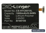 HTC One Mini Replacement Battery, 3.8V, 1800mAh, Li-Polymer 5
