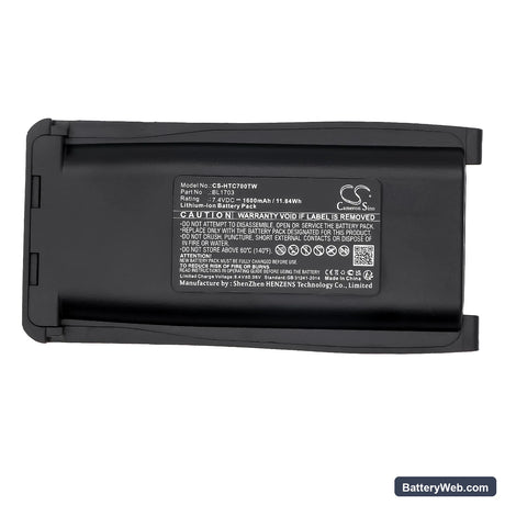 Relm RPU7500 Replacement Battery, 7.4V, 1600mAh, Li-ion 5