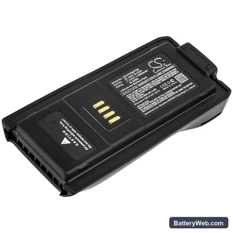 HYT PT580 Replacement Battery, 7.4V, 2500mAh, Li-ion 1