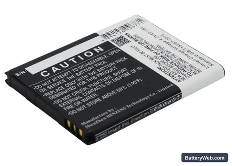 HTC Desire C Replacement Battery, 3.7V, 1300mAh, Li-ion 4