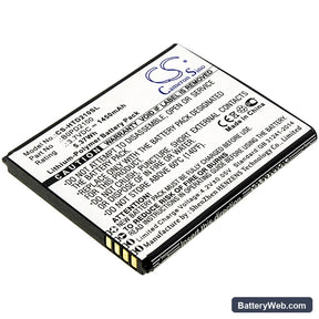 HTC Desire 210 Replacement Battery, 3.7V, 1450mAh, Li-Polymer 1