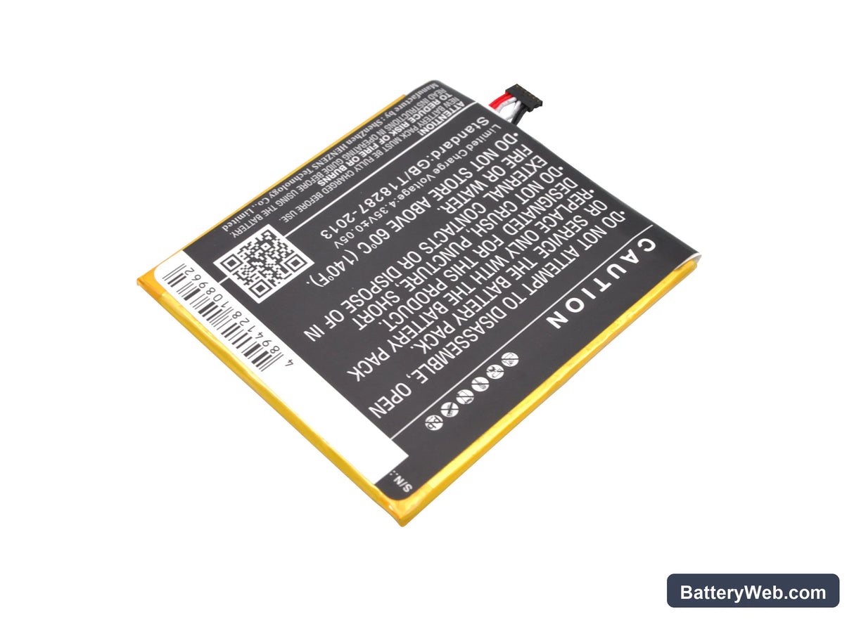 HTC Desire 826 Replacement Battery, 3.8V, 2600mAh, Li-Polymer 4