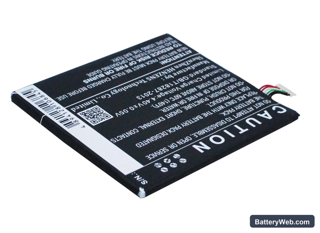 HTC One E9 Replacement Battery, 3.85V, 2800mAh, Li-Polymer 5