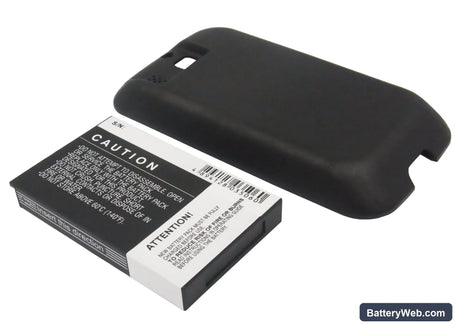 HTC Smart Replacement Battery, 3.7V, 2200mAh, Li-ion 4