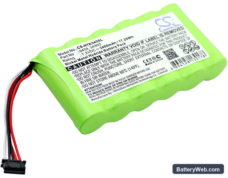 Hioki 3196 Replacement Battery, 7.2V, 2400mAh, Ni-MH 1
