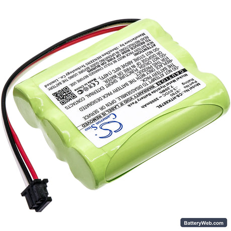 Hioki 8870-20 Replacement Battery, 3.6V, 2000mAh, Ni-MH 2