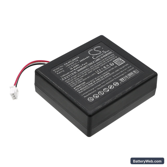 HOBOT Legee 668 Replacement Battery, 14.8V, 2600mAh, Li-ion 1