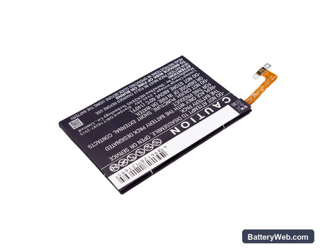 HTC One M10 Replacement Battery, 3.85V, 3000mAh, Li-Polymer 3