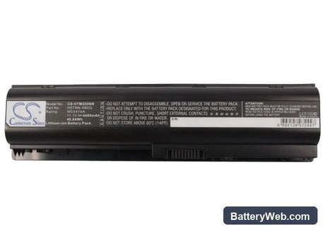 HP TouchSmart tm2-2200 Replacement Battery, 11.1V, 4400mAh, Li-ion 5