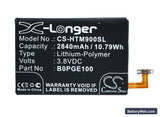 HTC M9 Replacement Battery, 3.8V, 2840mAh, Li-Polymer 1