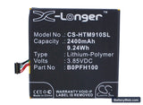 HTC Desire Eye Replacement Battery, 3.85V, 2400mAh, Li-Polymer 1