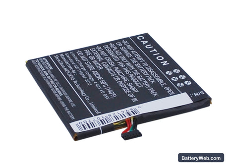 HTC Desire Eye Replacement Battery, 3.85V, 2400mAh, Li-Polymer 5