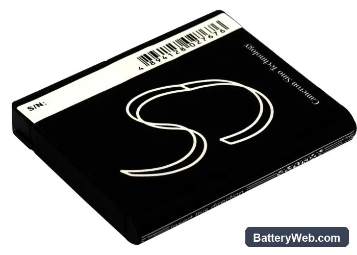 HTC H4242 Replacement Battery, 3.7V, 1100mAh, Li-ion 3