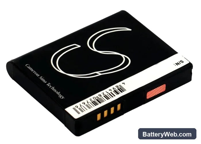 HTC H4242 Replacement Battery, 3.7V, 1100mAh, Li-ion 4