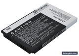 HTC Touch Dual 850 Replacement Battery, 3.7V, 1350mAh, Li-ion 3