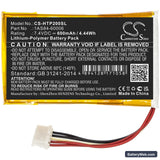 HP Sprocket 200 Replacement Battery, 7.4V, 600mAh, Li-Polymer 3