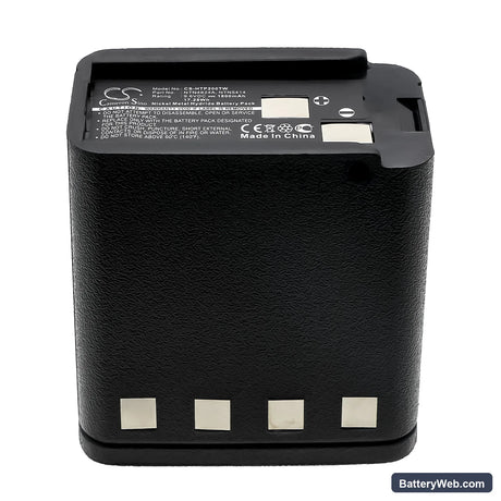 Bullard Commander MX Replacement Battery, 9.6V, 1800mAh, Ni-MH 5