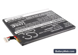 HTC Flyer Replacement Battery, 3.7V, 4000mAh, Li-Polymer 2