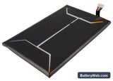 HTC Flyer Replacement Battery, 3.7V, 4000mAh, Li-Polymer 4