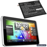 HTC P510 Replacement Battery, 3.7V, 3150mAh, Li-Polymer 6