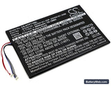 HTC Jetstream Replacement Battery, 3.7V, 6800mAh, Li-Polymer 1