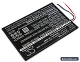 HTC Jetstream Replacement Battery, 3.7V, 6800mAh, Li-Polymer 2