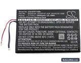 HTC Jetstream Replacement Battery, 3.7V, 6800mAh, Li-Polymer 3