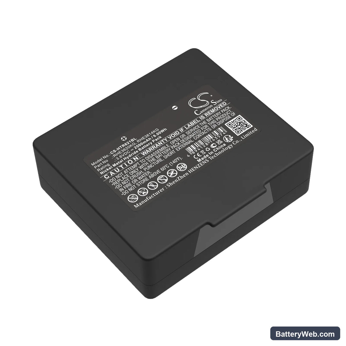 Hetronic CS 434 Replacement Battery, 3.6V, 2500mAh, Ni-MH 1