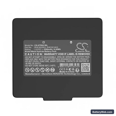 Hetronic CS 434 Replacement Battery, 3.6V, 2500mAh, Ni-MH 5