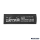 Hetronic ERGO-S Replacement Battery, 3.7V, 2600mAh, Li-ion 5