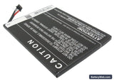 HTC R7 Replacement Battery, 3.7V, 3250mAh, Li-Polymer 3