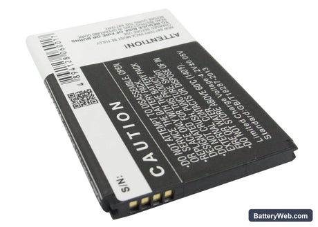 HTC Desire S Replacement Battery, 3.7V, 1500mAh, Li-ion 3