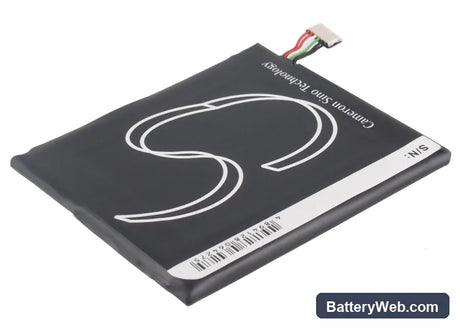 HTC One X Replacement Battery, 3.8V, 1800mAh, Li-Polymer 3