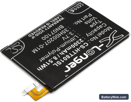Google Play Edition Replacement Battery, 3.7V, 2300mAh, Li-Polymer 2